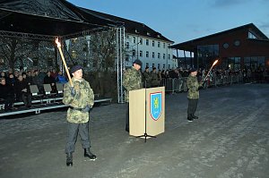 Neuer Lehrgang in Sondershausen vereidigt