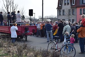 Protest gegen Erstunterkunft