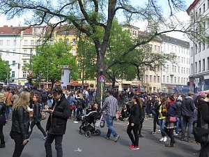 1. Mai in Berlin Kreuzberg