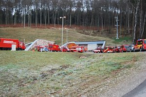 Übung auf der Autobahn