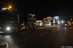 400 Tonnen unterwegs