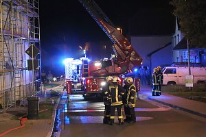 Scheunenbrand in Bollstedt