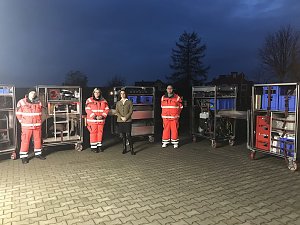 &Uuml;bergabe LKW