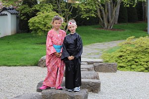 Kodomo No Hi, das Kinderfest, heute Nachmittag im Japanischen Garten