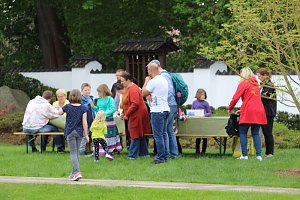 Kodomo No Hi, das Kinderfest, heute Nachmittag im Japanischen Garten