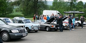 Oldtimer auf Ausfahrt am Kyffhäuser