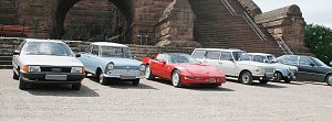 Oldtimer auf Ausfahrt am Kyffhäuser