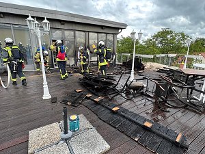 Einsatz der Bad Langensalzaer Feuerwehr