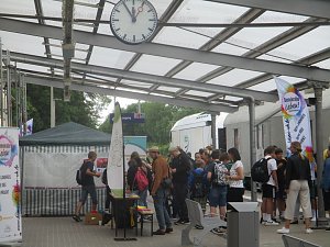 Der "Revolution Train" kann in Mühlhausen besucht werden