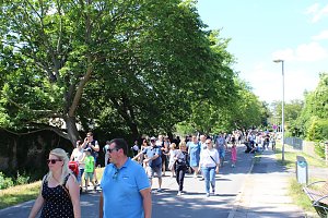 Am Zieleinlauf herrschte Volksfeststimmung