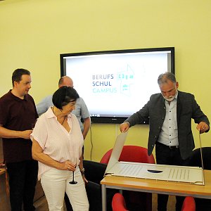 Am Bildungscampus wurde jetzt die "Medienkompetenzwerkstatt" eröffnet