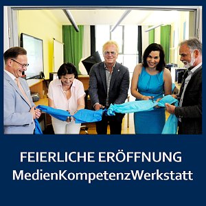 Am Bildungscampus wurde jetzt die "Medienkompetenzwerkstatt" eröffnet