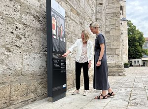 Vorstell8ung touristischer Wegweisung