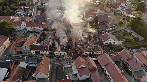 Der Tag nach dem Gro&szlig;brand in Bothenheilingen