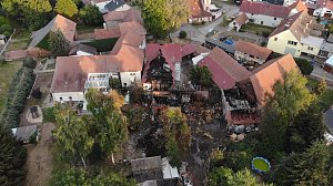 Der Tag nach dem Gro&szlig;brand in Bothenheilingen