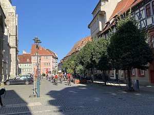 &Uuml;ber 150 Fahrradfahrer sind heute unterwegs nach Apolda
