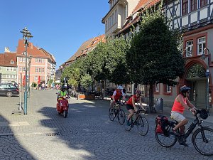 &Uuml;ber 150 Fahrradfahrer sind heute unterwegs nach Apolda