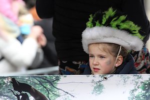 ZUm Karnevalsumzug zog es viele Jecken in die Stadt Bad Langensalza