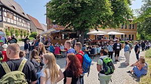 Unterwegs auf der Saale-Weinmeile