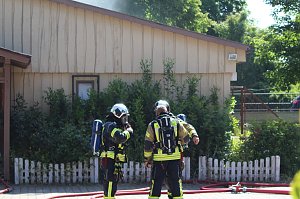 Brandeinsatz heute Vormittag in Bad Langensalza