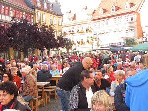 Saisoner&ouml;ffnung des THC auf dem Bad Langensalzaer Neumarkt