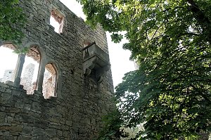 Peter Blei unterwegs auf der Sachsenburg
