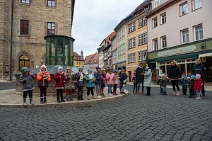 "Verflixt & Zugebommelt!" in der Bad Langensalzaer Innenstadt