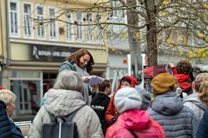 "Verflixt & Zugebommelt!" in der Bad Langensalzaer Innenstadt