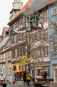 "Verflixt & Zugebommelt!" in der Bad Langensalzaer Innenstadt