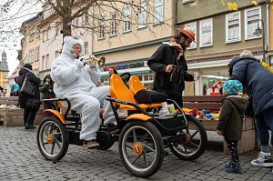 "Verflixt & Zugebommelt!" in der Bad Langensalzaer Innenstadt