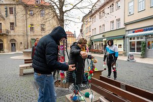 "Verflixt & Zugebommelt!" in der Bad Langensalzaer Innenstadt