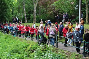 An der Seufzerallee heute Vormittag