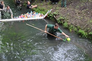 An der Seufzerallee heute Vormittag