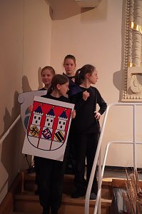 "Time and Time again" gespielt von Sch&uuml;lerinnen und Sch&uuml;lern des Salza Gymnasiums und der Grundschule Sonnenhof