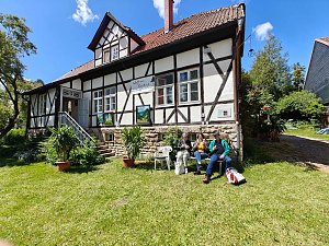 Peter Blei unterwegs in Friedrichrode