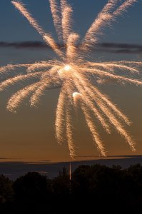 Feuerwerk zum Brunnenfest 2024