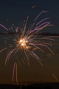 Feuerwerk zum Brunnenfest 2024