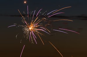 Feuerwerk zum Brunnenfest 2024
