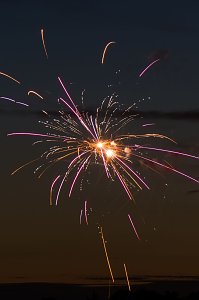 Feuerwerk zum Brunnenfest 2024