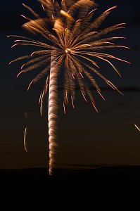 Feuerwerk zum Brunnenfest 2024