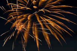Feuerwerk zum Brunnenfest 2024