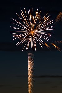 Feuerwerk zum Brunnenfest 2024