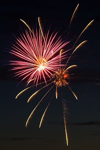 Feuerwerk zum Brunnenfest 2024