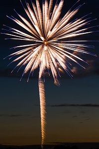 Feuerwerk zum Brunnenfest 2024