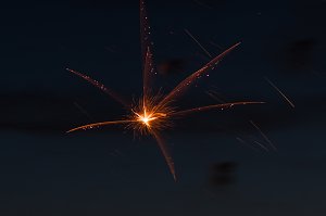 Feuerwerk zum Brunnenfest 2024