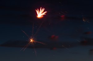 Feuerwerk zum Brunnenfest 2024