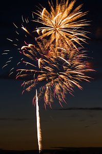 Feuerwerk zum Brunnenfest 2024