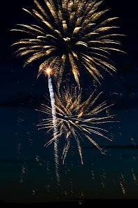 Feuerwerk zum Brunnenfest 2024