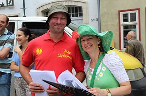 Gro&szlig;er festlicher Umzug zum 211. Brunnenfest in Bad Langensalza