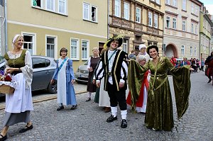Gro&szlig;er festlicher Umzug zum 211. Brunnenfest in Bad Langensalza